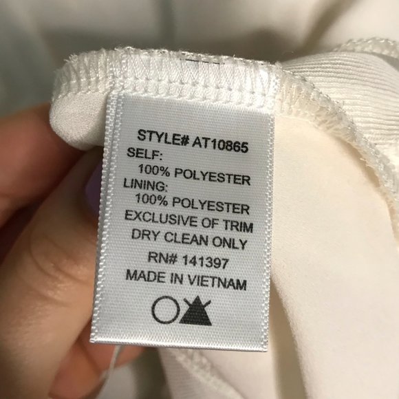 ASTR Cream High Neck Crochet Halter Strappy top - Picture 6 of 7